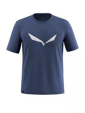 SALEWA | Camiseta funcional para hombre Solidlogo Dri-Release® | dunkelblau